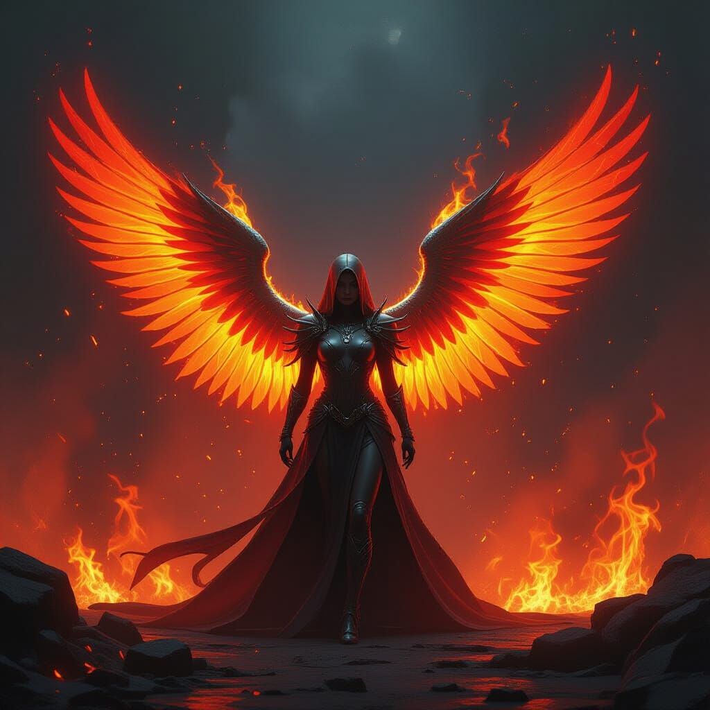 Fire wings  by @Mr Mrs Meadows