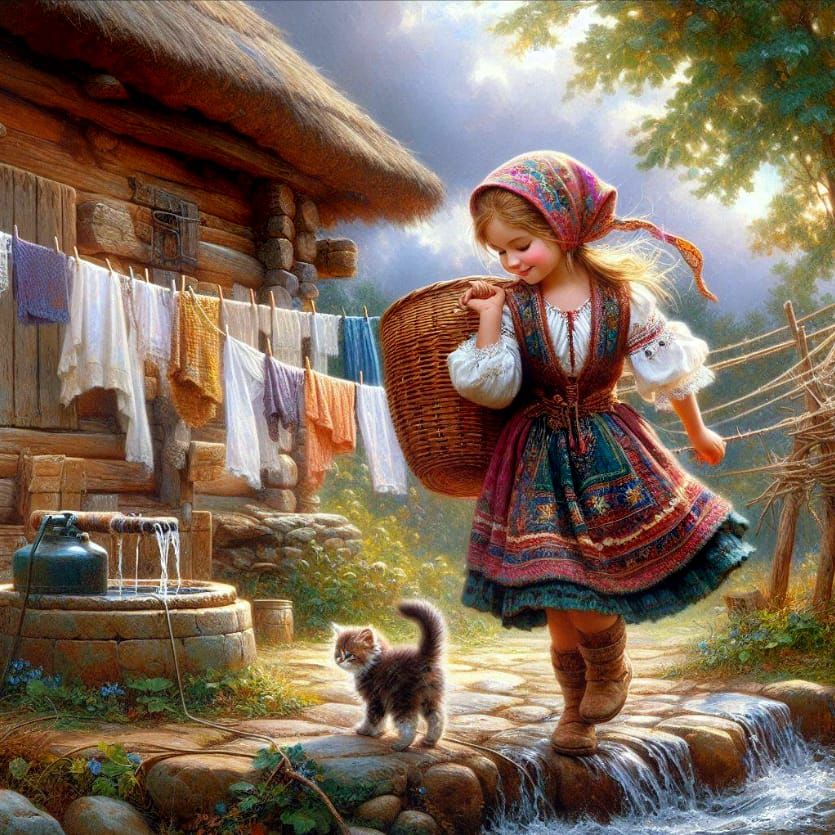 The laundry is done!