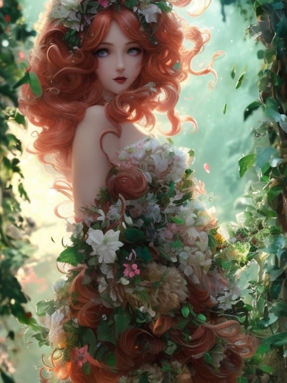 Garden Fairy   by @Raven 1_0