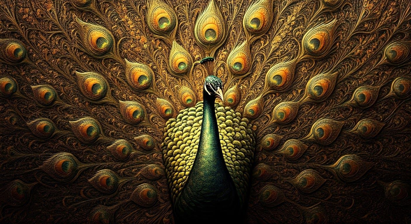 Peacock  by @Alan