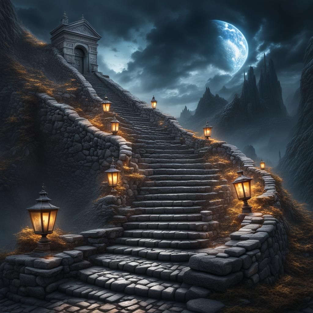 Winding pathway of the Gods  by @OneMich01