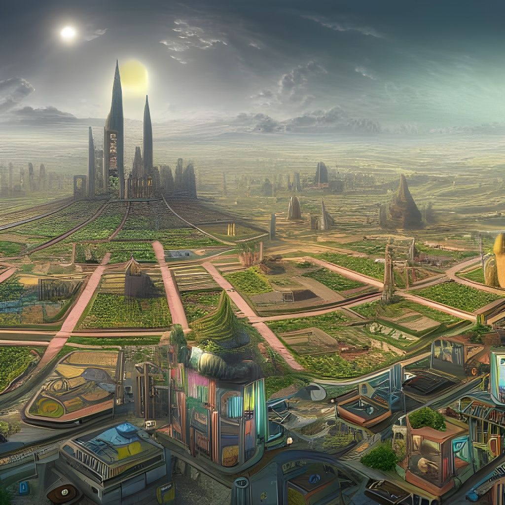 Surreal Apple Town: A Photorealistic Fantasycore Masterpiece