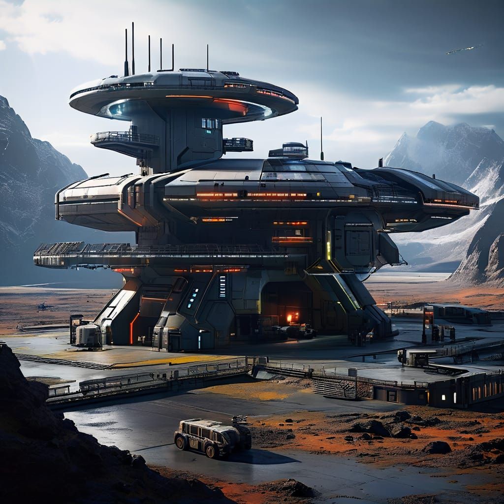 SCI-FI SCENE - futuristic