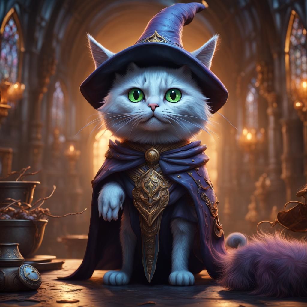 Wizard cat