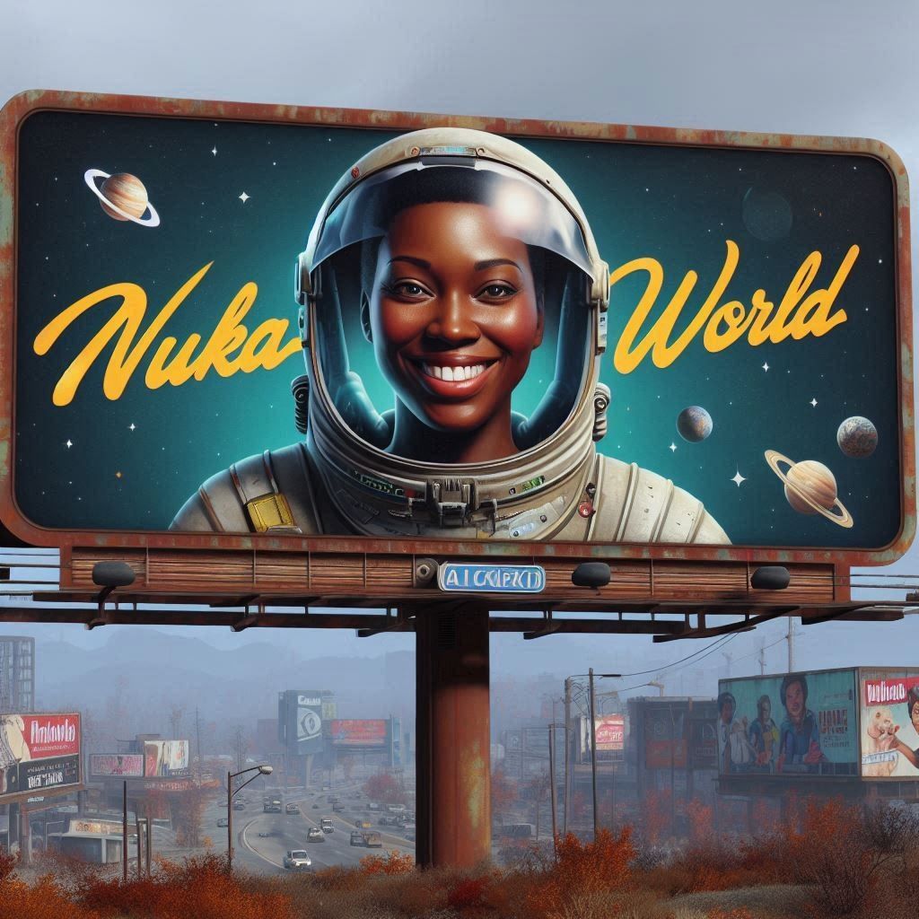 Nuka-World billboard