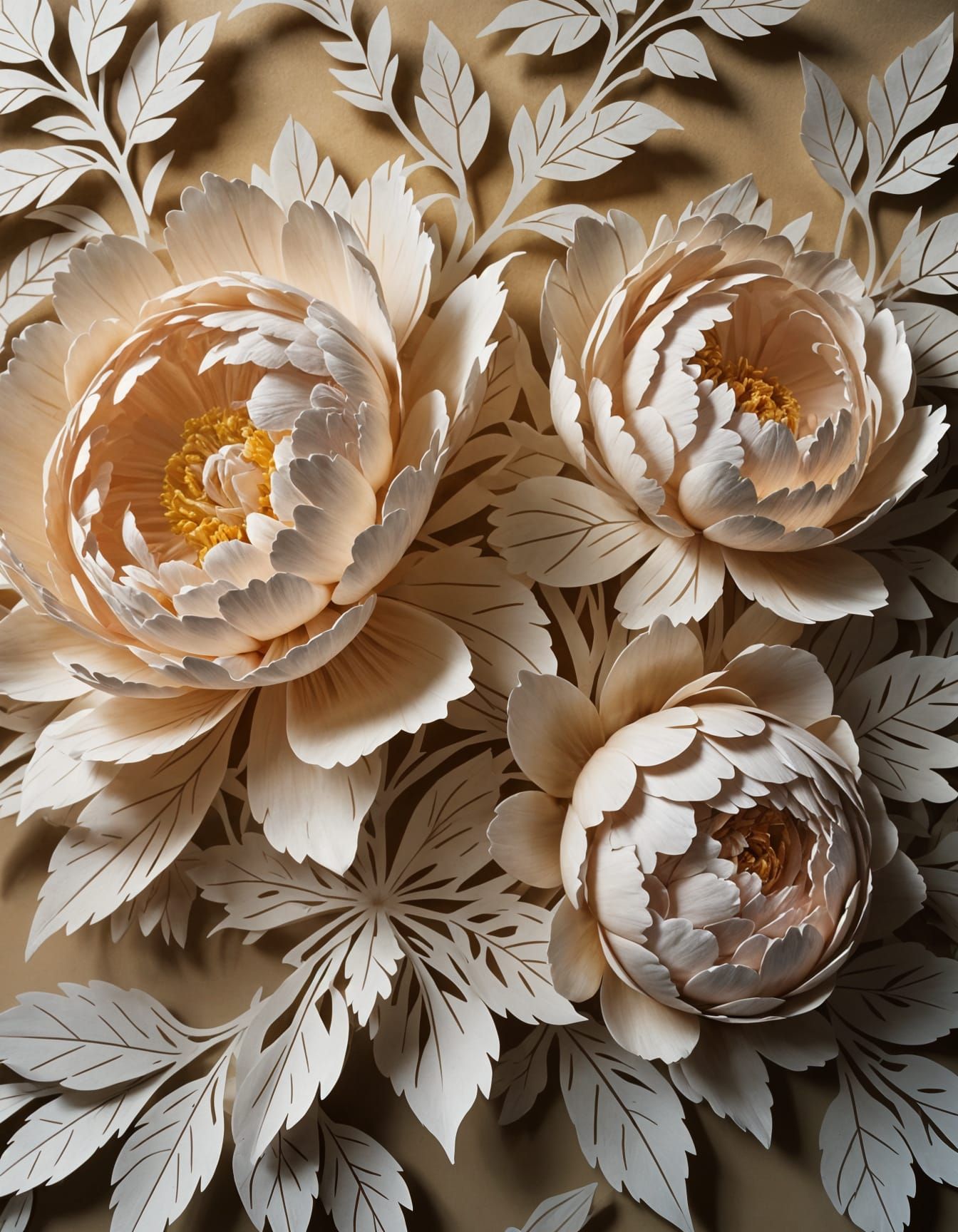 Peonies.