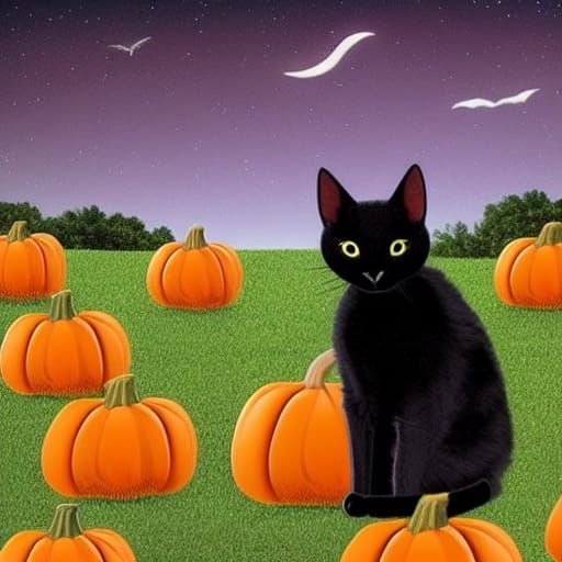 black cat