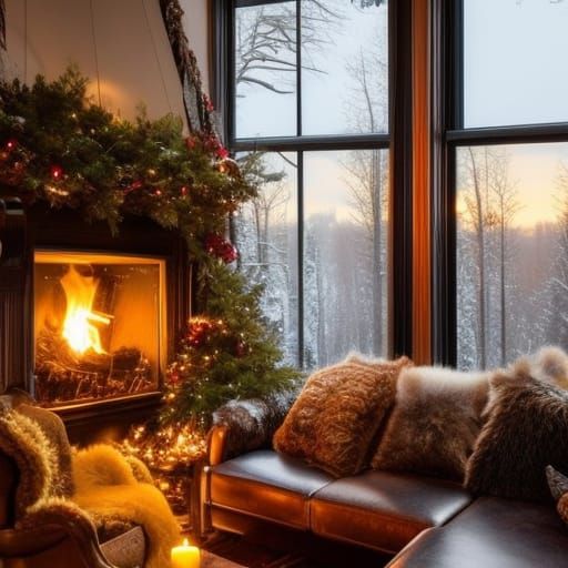A cosy winter holiday   by @Donna