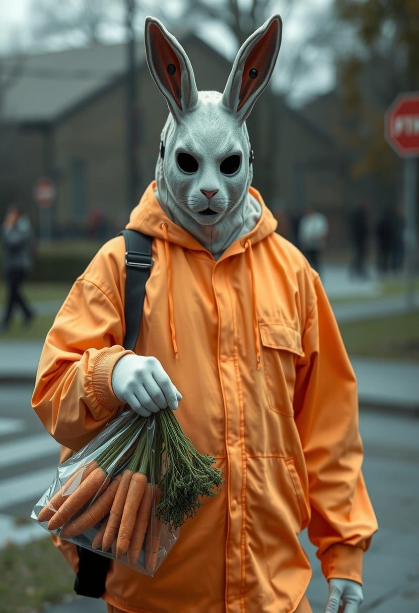 The MiSter Rabbit's Veggie Shopping in Sinister City adventu...