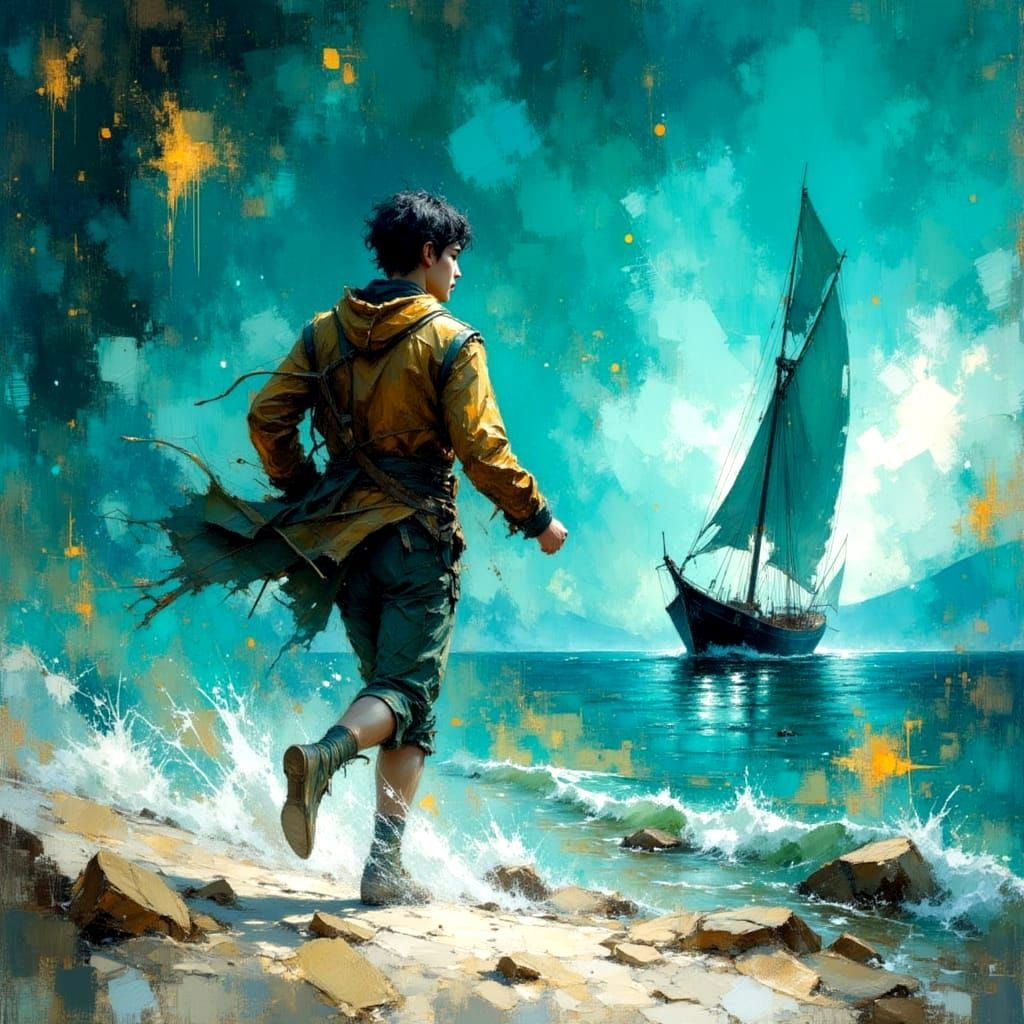 Too Late, She Sailed!  by @Shelle-Sherrie