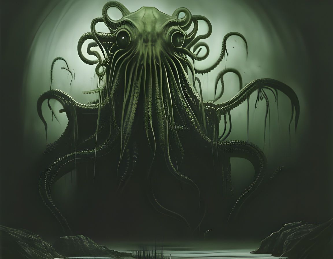 Cthulhu - AI Generated Artwork - NightCafe Creator