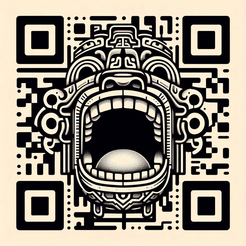 Aztec QR code