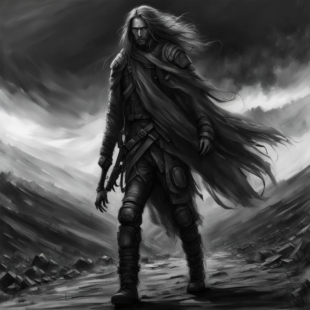 Charcoal sketch prompt 1 AI Generated Artwork NightCafe Creator