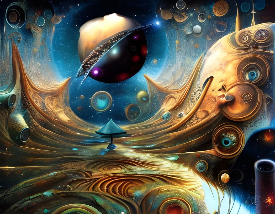 Space Time Ripples  by @Trusty