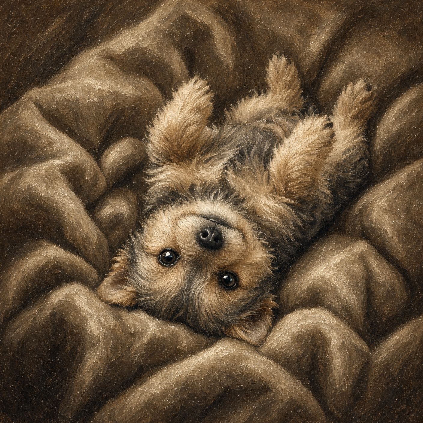 Sepia Snuggles