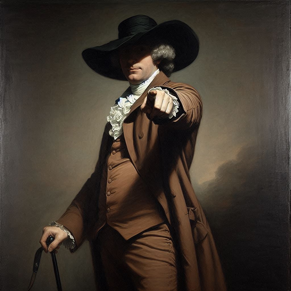 Joseph Ducreux, Indeed I am Not!