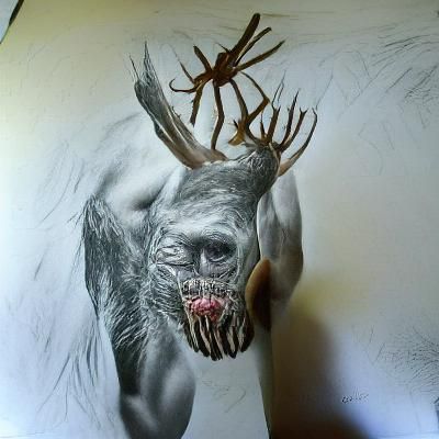 Wendigo hyperrealism