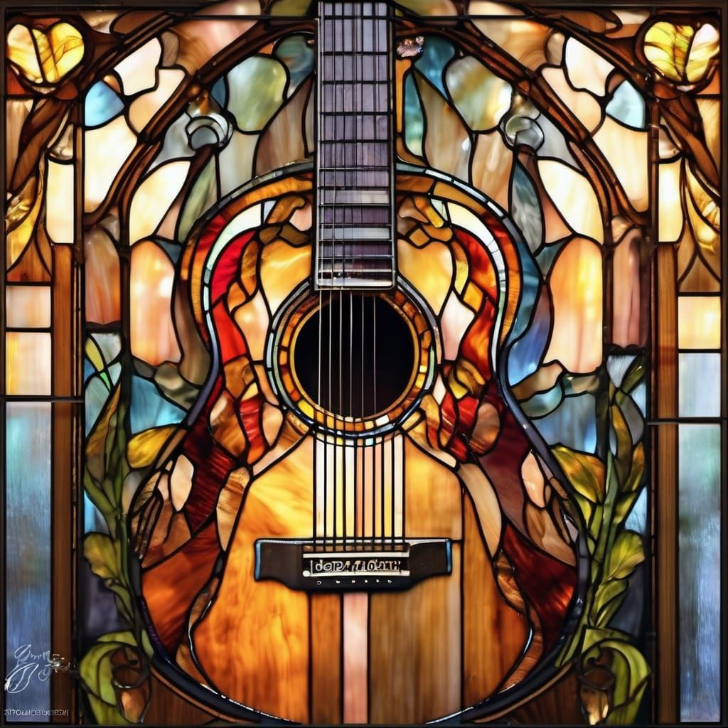 Harmony in Glass: The Stained Melody