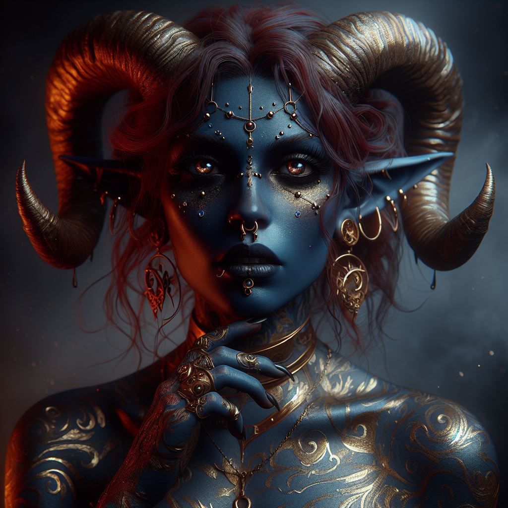 tiefling mystic