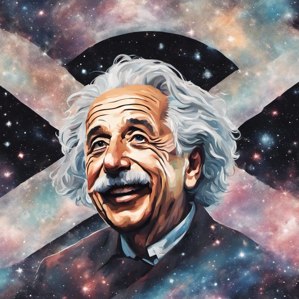 Einstein - AI Generated Artwork - NightCafe Creator