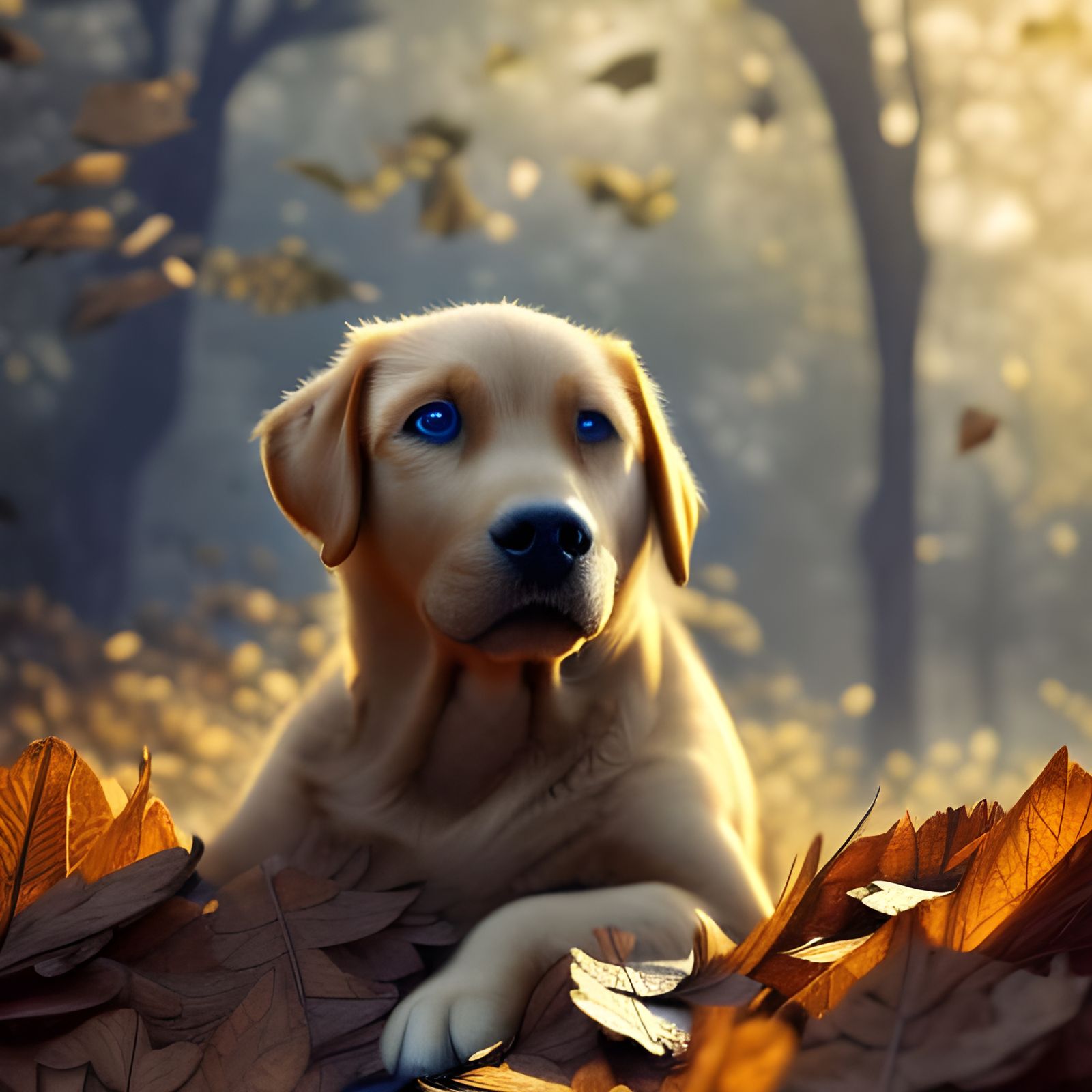 Labrador puppy undefined