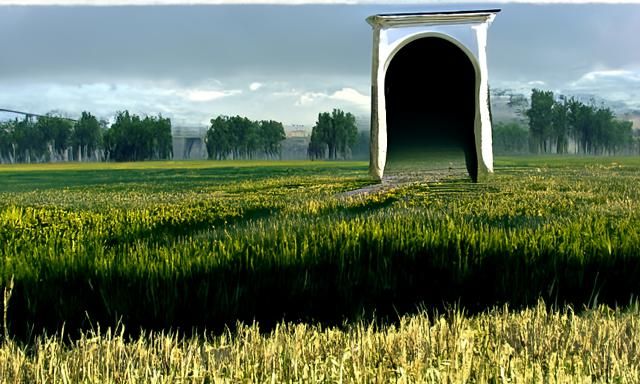 an archway