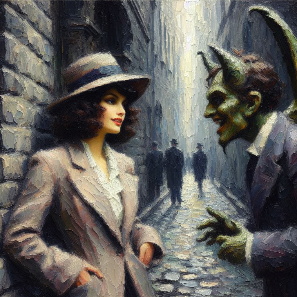 "What do you say, doll? Wanna' make a deal with the Devil?"