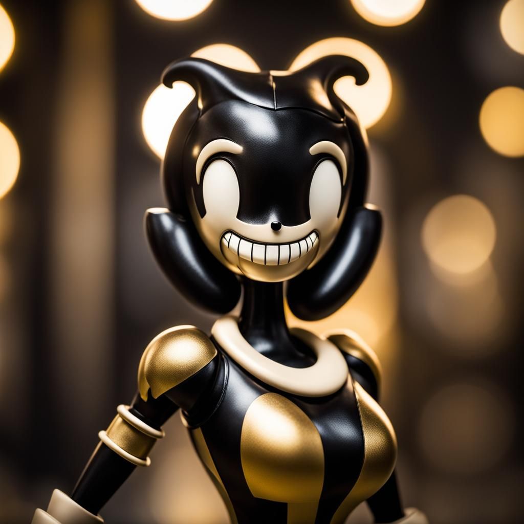 Female version of Bendy from Bendy and the ink machine game - AI Generated  Artwork - NightCafe Creator