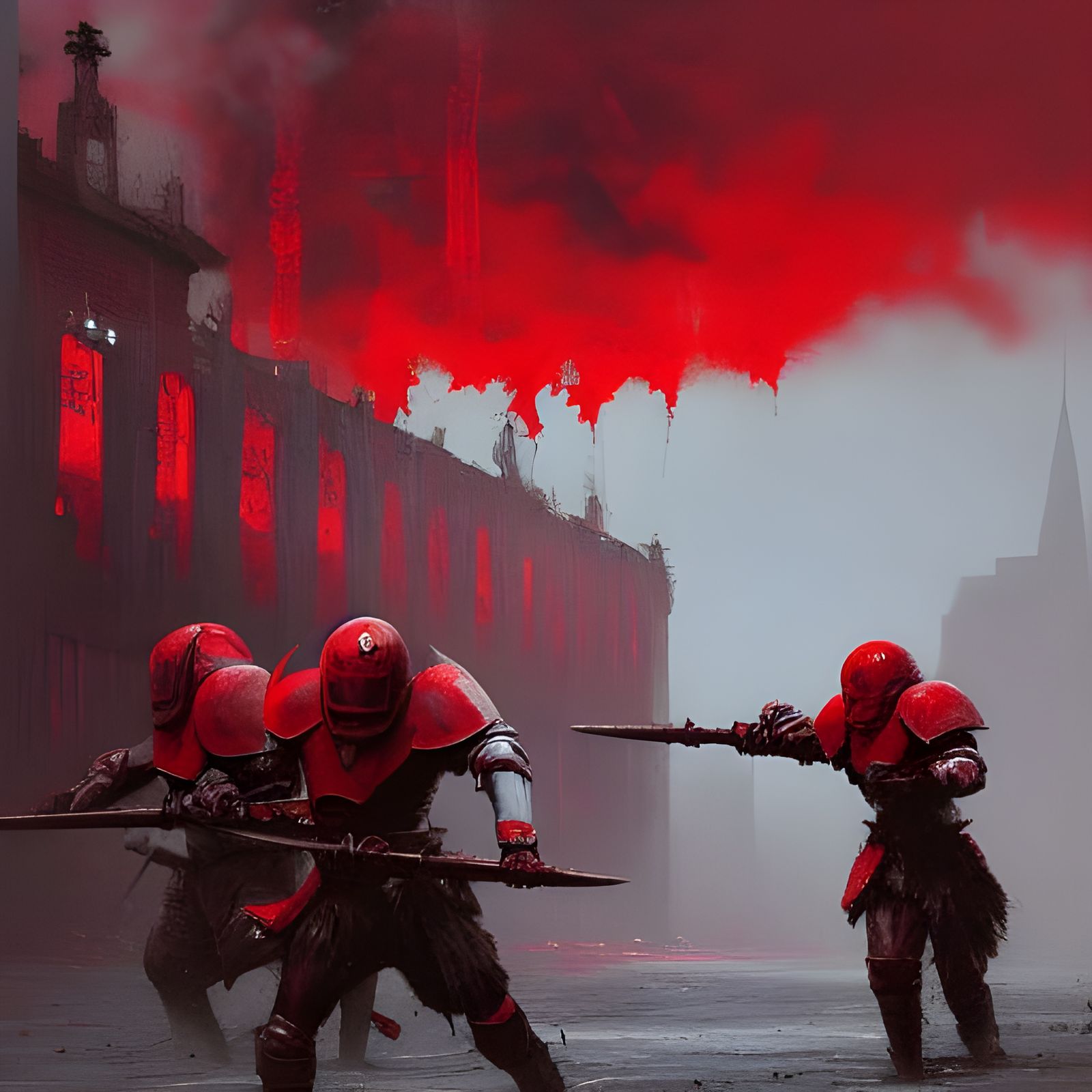 The Warriors are Red