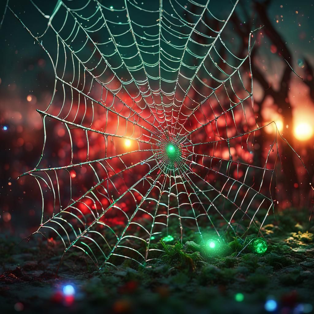 Radioactive web.