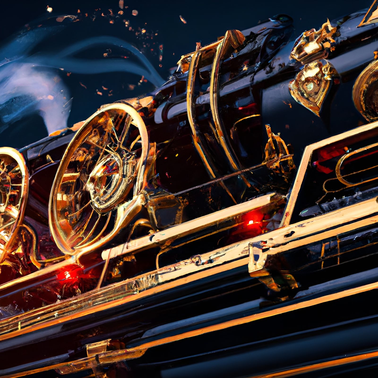 Black and Gold steampunk!! 2