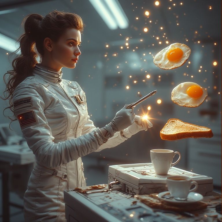 Breakfast in space