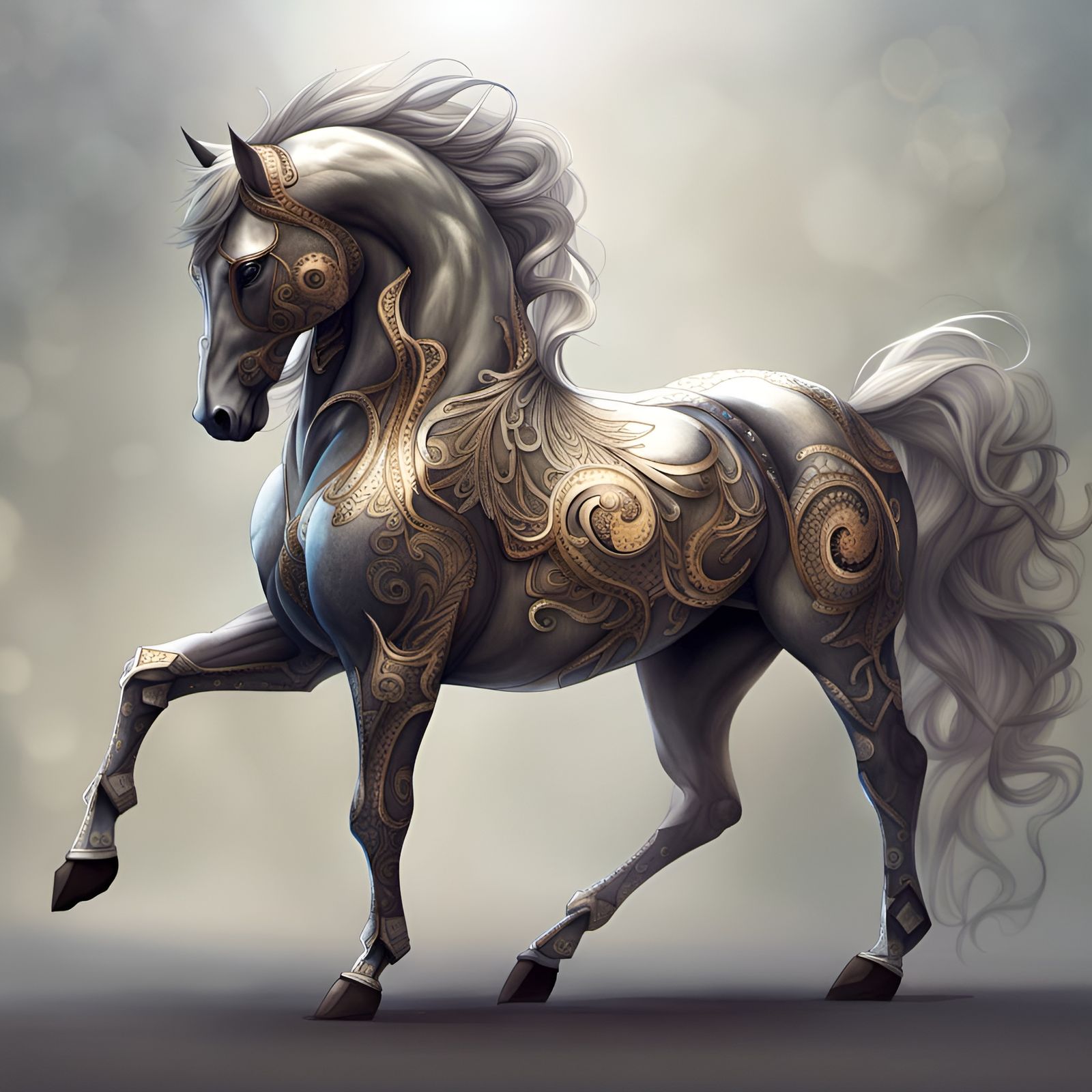 Magical steed  by @Zipy