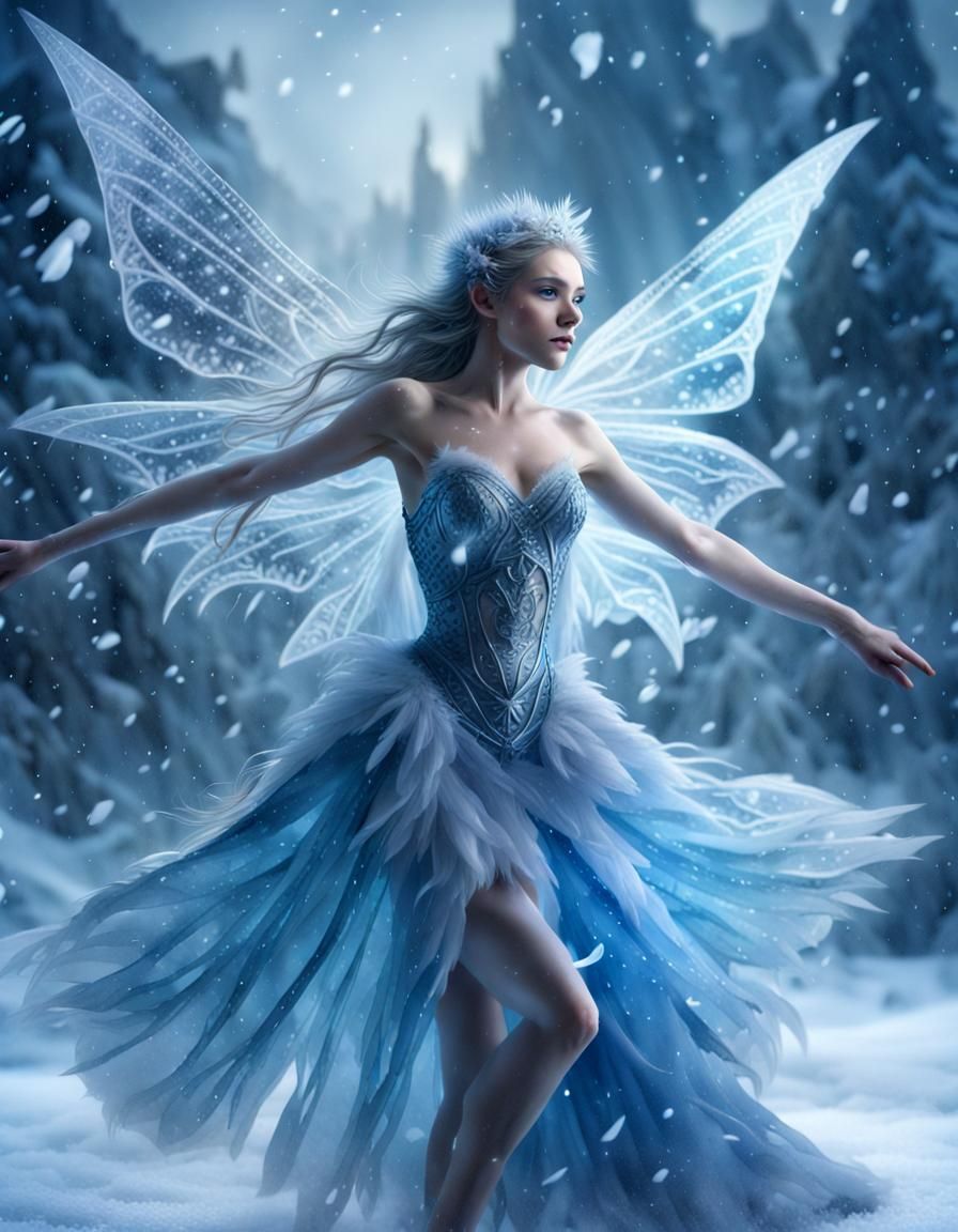 Ice queen - AI Generated Artwork - NightCafe Creator