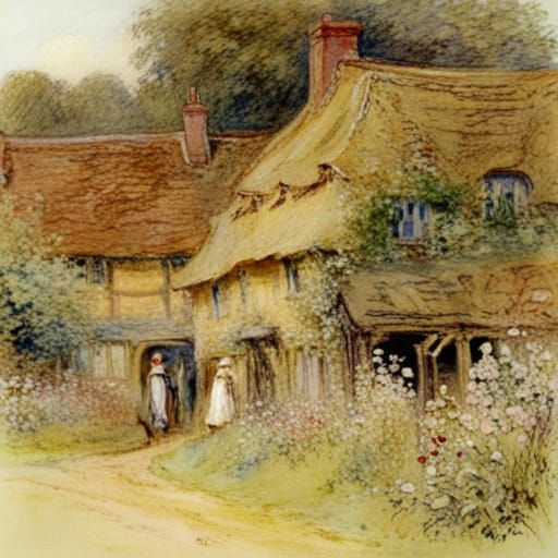 by Helen Allingham