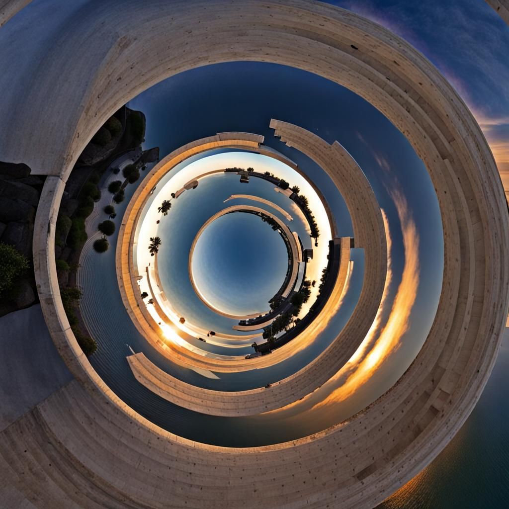 Warping to the beach