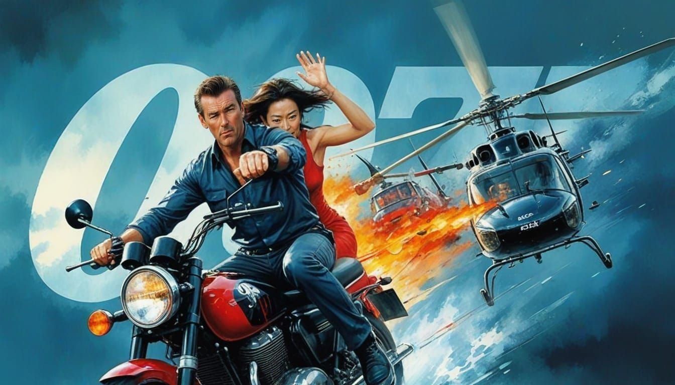 Tomorrow Never Dies  by @Kay