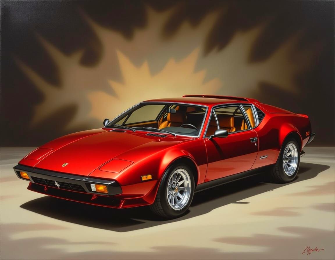 1986 DeTomaso Pantera GT5-S, by Caravaggio