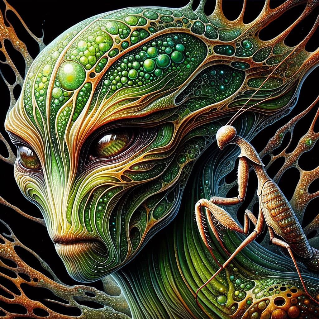 Alien Adopts Earth Insect!!!!