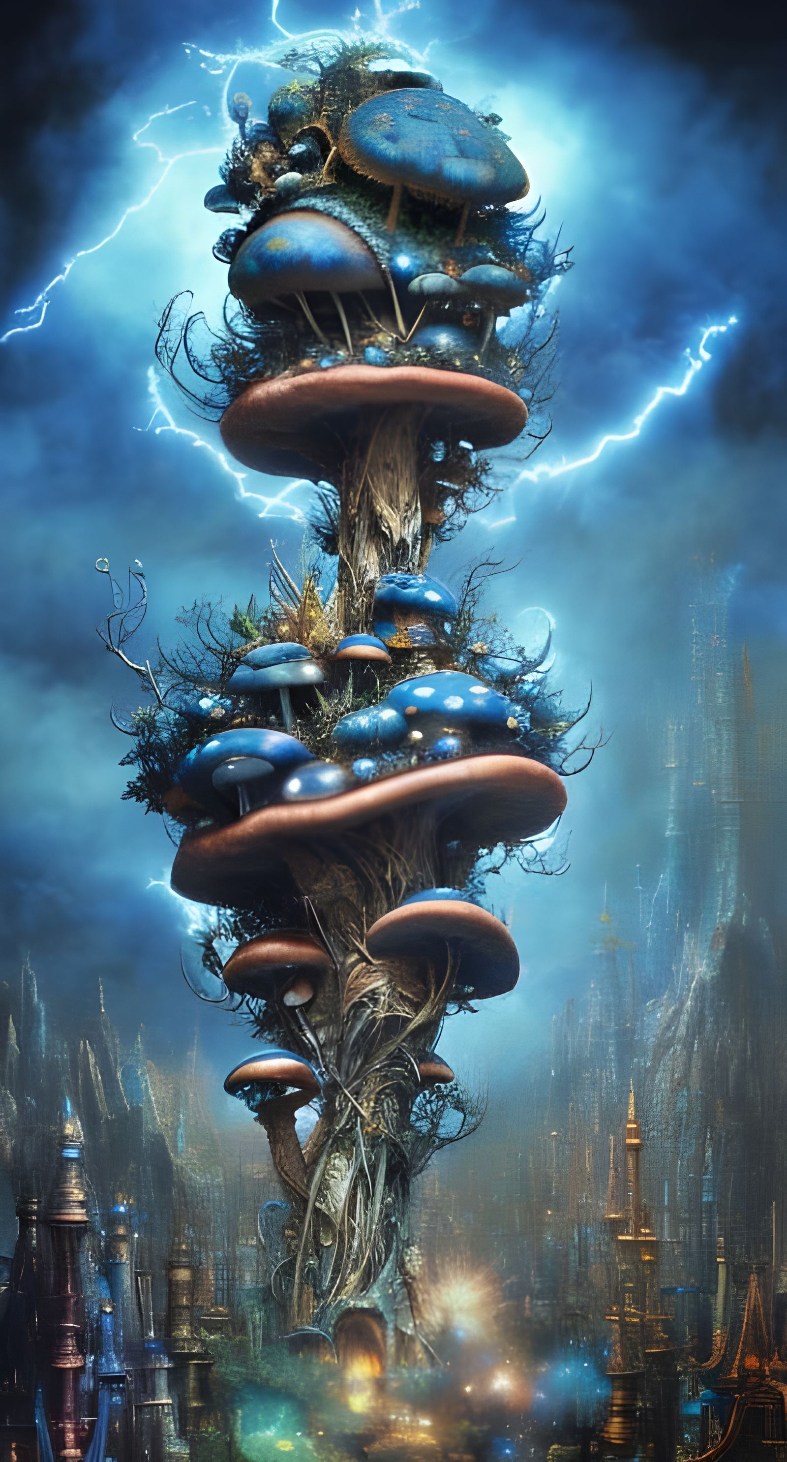 Lightning Rod  by @Shr00m