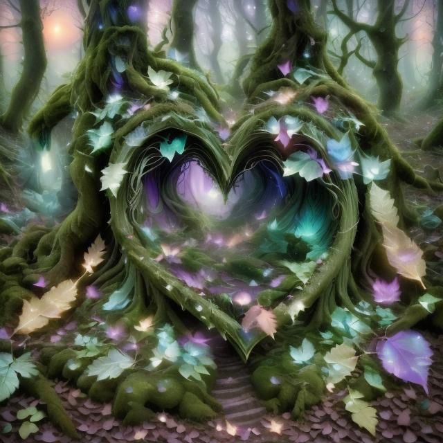 In the whisper of the twilight's breath,
Where dreams begin and shadows forget death,
Goddess of loves touch on every leaf and stone,
The f...