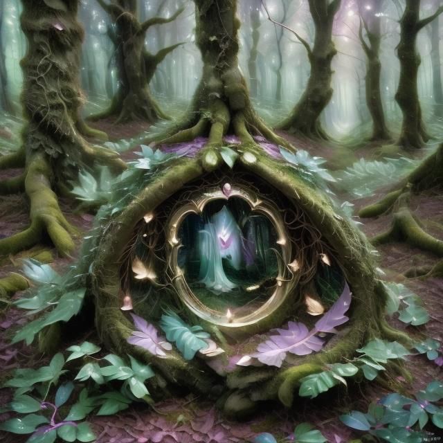 In the whisper of the twilight's breath,
Where dreams begin and shadows forget death,
Goddess of loves touch on every leaf and stone,
The f...