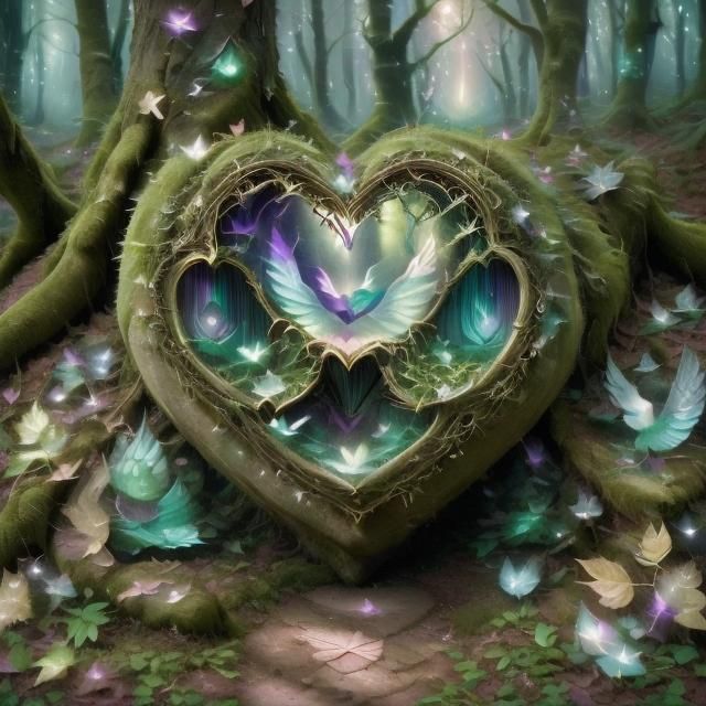 In the whisper of the twilight's breath,
Where dreams begin and shadows forget death,
Goddess of loves touch on every leaf and stone,
The f...