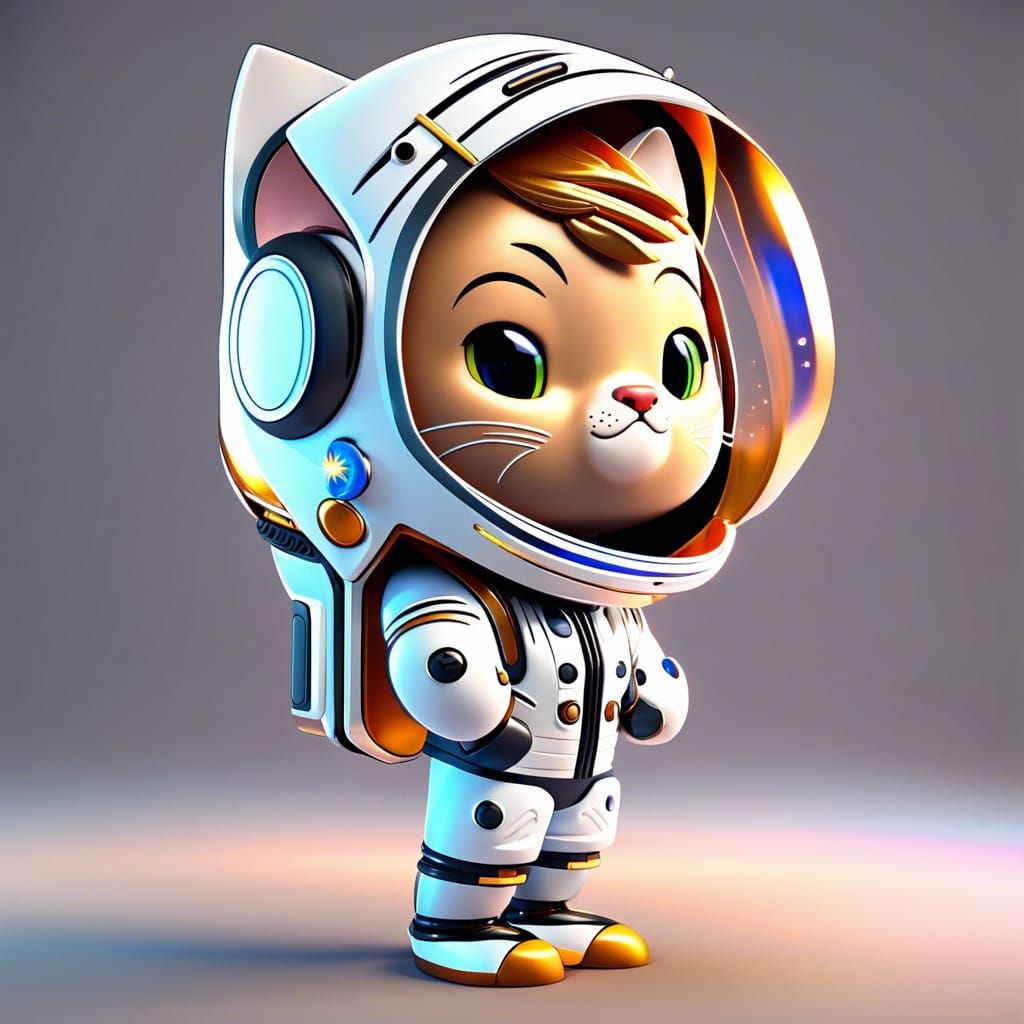 Cat Series; Astronaut