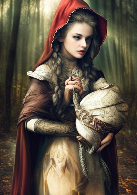 Little red riding hood.