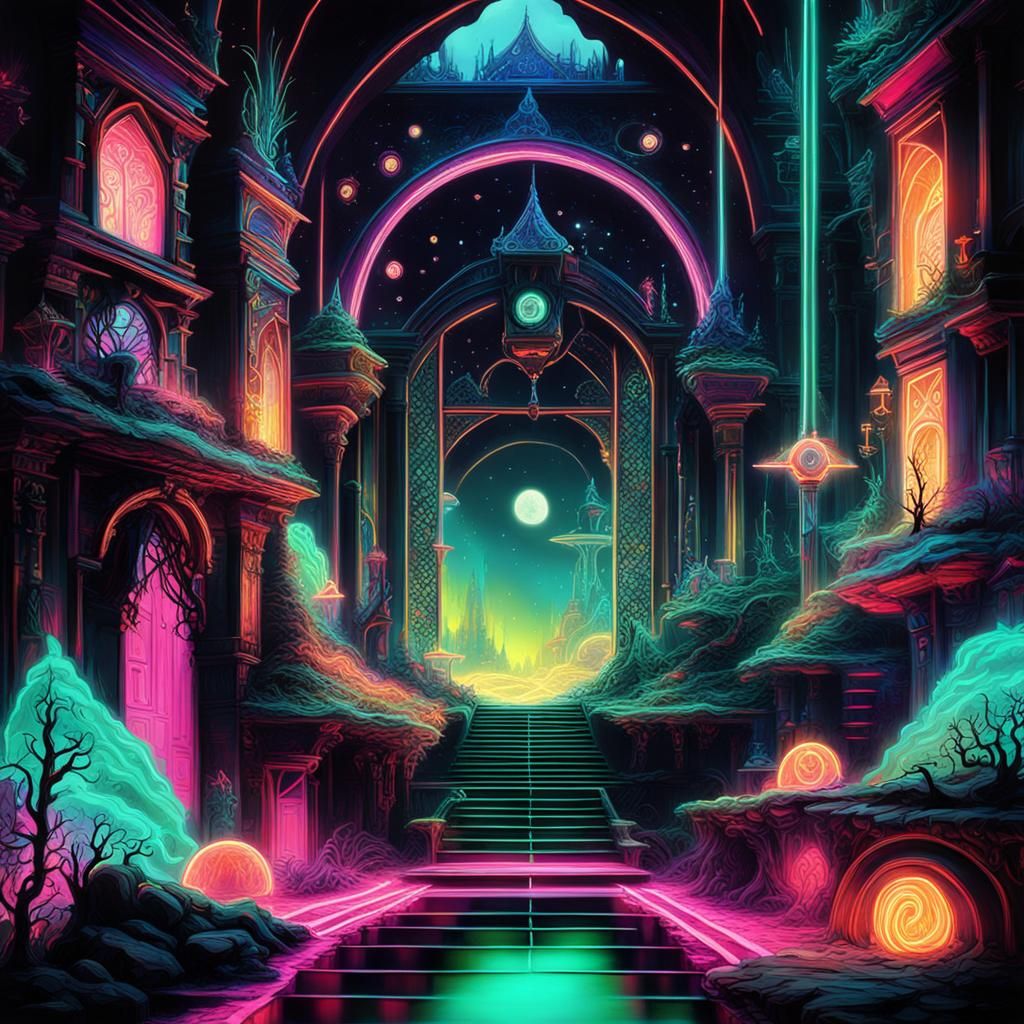 Fantasy landscape