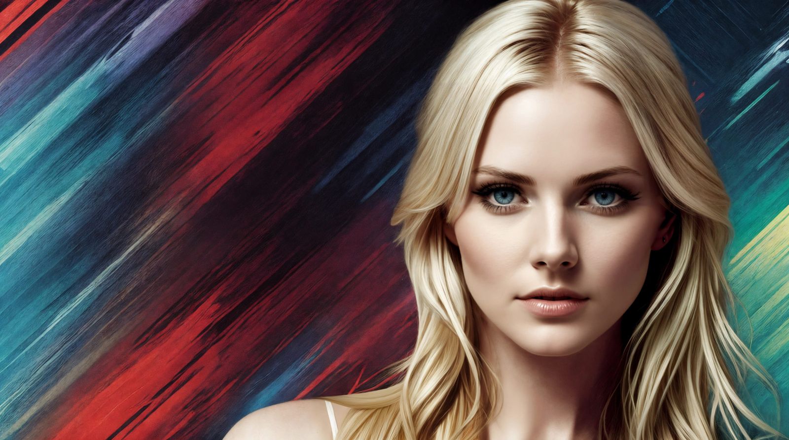 Red-Blue-Diagonal-Background