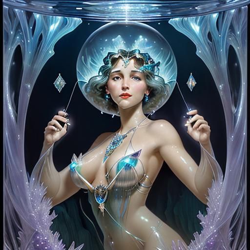 Crystal pool