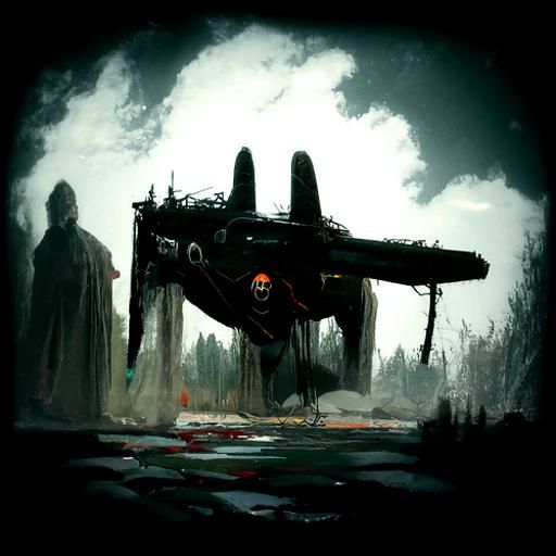 Sinister Flying Fortress Art