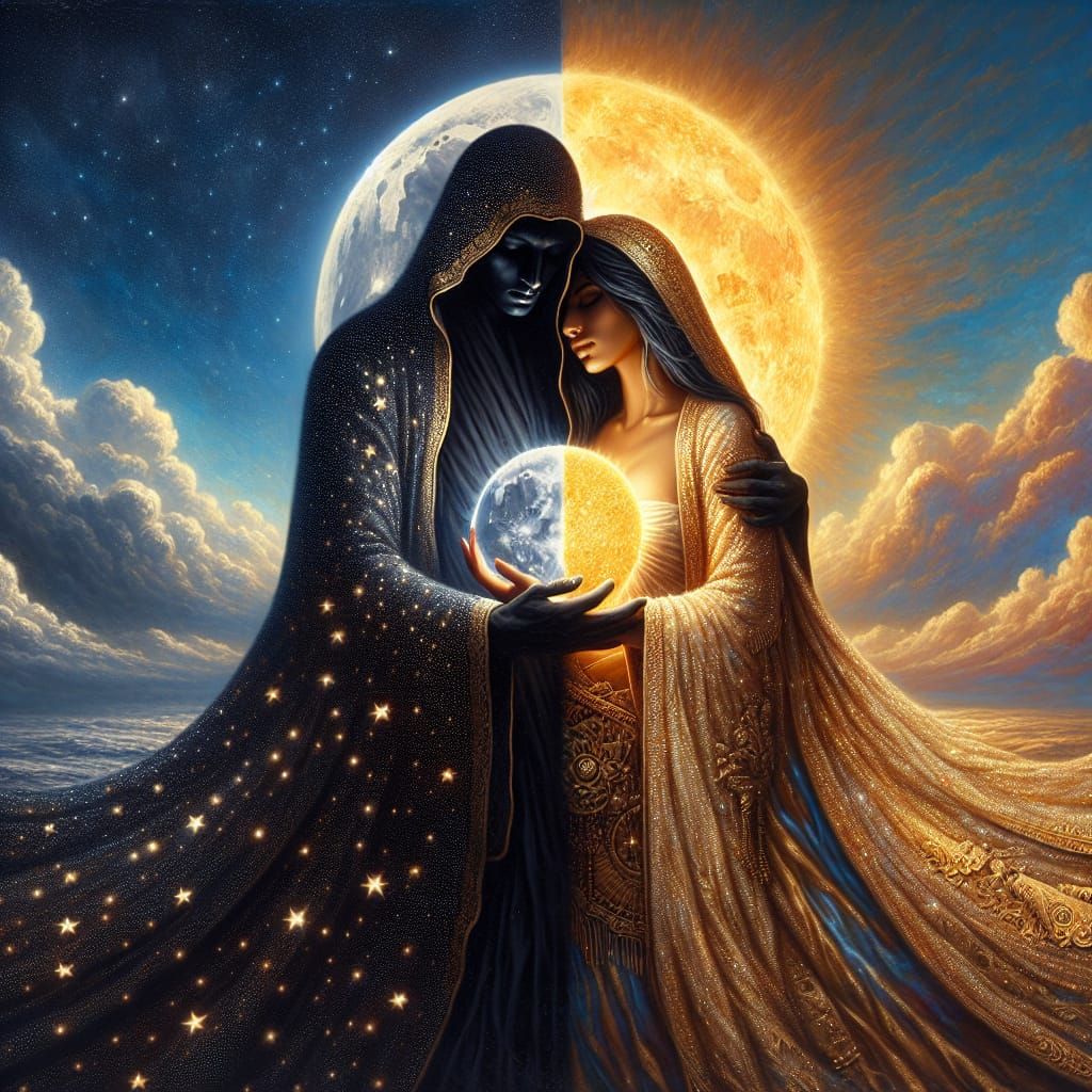 Night and Day  by @Crimsonsky